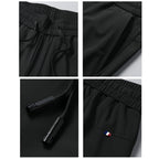 Men’s Quick-Dry Ice Silk Summer Jogger Pants | Lightweight Breathable Straight-Leg Active Trousers | L19-6601