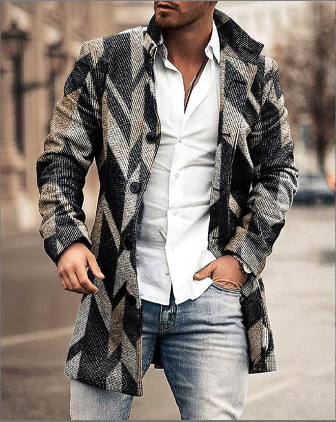 High Quality Men Wool Coat Winter Beautiful New Design Overcoat | K5