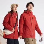 DZRZVD 3-in-1 Down Jacket | 5000mm Waterproof Trekking Coat with Detachable Down Layer | All-Season Outdoor Protection | 250826