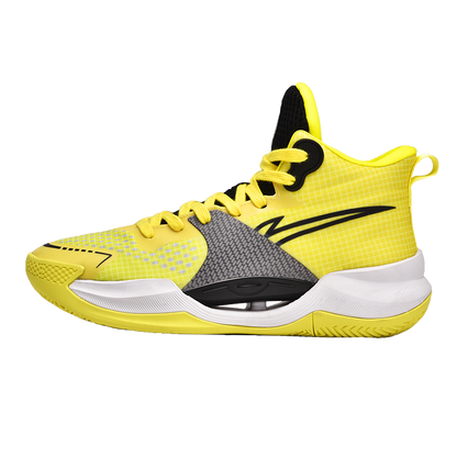 Men's Luminous High-Top Basketball Shoes Ultra-Light Winter Mesh Training & Casual Sneakers | 8012