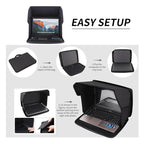 Outdoor Laptop Sun Shade Cover | Portable Privacy Screen for Laptops | Foldable Anti-Glare Shield for Work & Travel