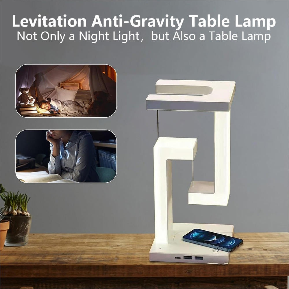 Levitation Anti-Gravity Wireless Charging Desk LED Lamp | 2238