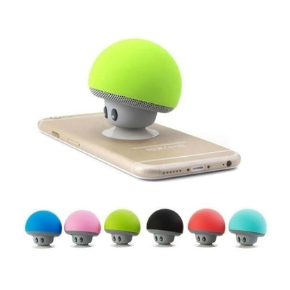 Wireless Mini Bluetooth Speaker Mushroom Head Portable BT Speaker Suction Cup Mobile Phone Tablet Subwoofer | 2023