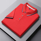Men's Short-Sleeved Lapel Golf Polo Shirt Quick Dry & Embroidered Design T-Shirt | SG2316