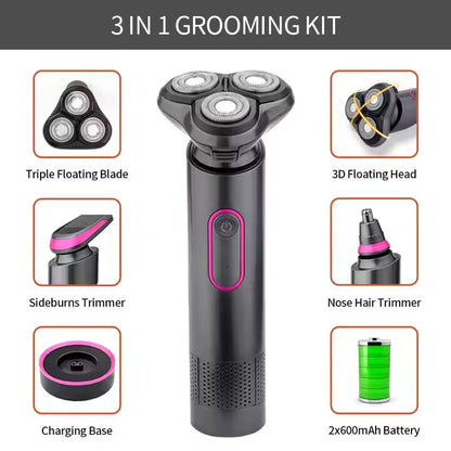 PRITECH Waterproof Cordless Hair Trimmer Rechargeable Stainless Steel Haircut Machine | PR-2888