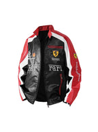 Men's PU Leather Moto Jacket | 2026 Korean Style Racing Coat | Waterproof Windproof Fleece-Lined Biker Outerwear