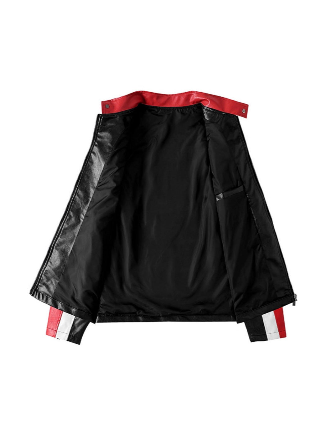 Men's PU Leather Moto Jacket | 2026 Korean Style Racing Coat | Waterproof Windproof Fleece-Lined Biker Outerwear