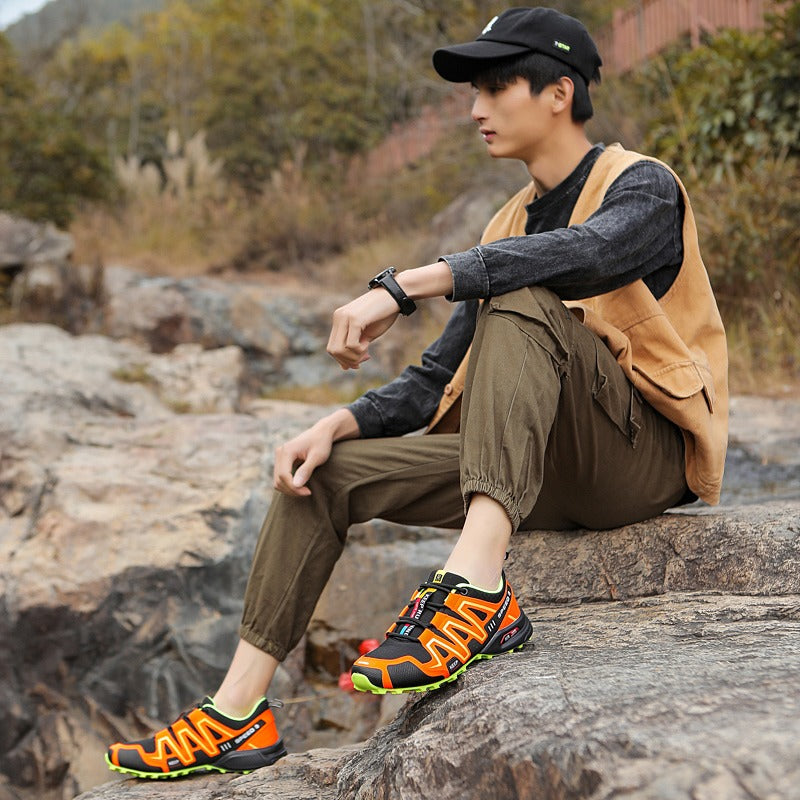 Men's Solo Training Shoes Outdoor Hiking Trainers Gym Sports Shoes Running Sneaker | 9-1