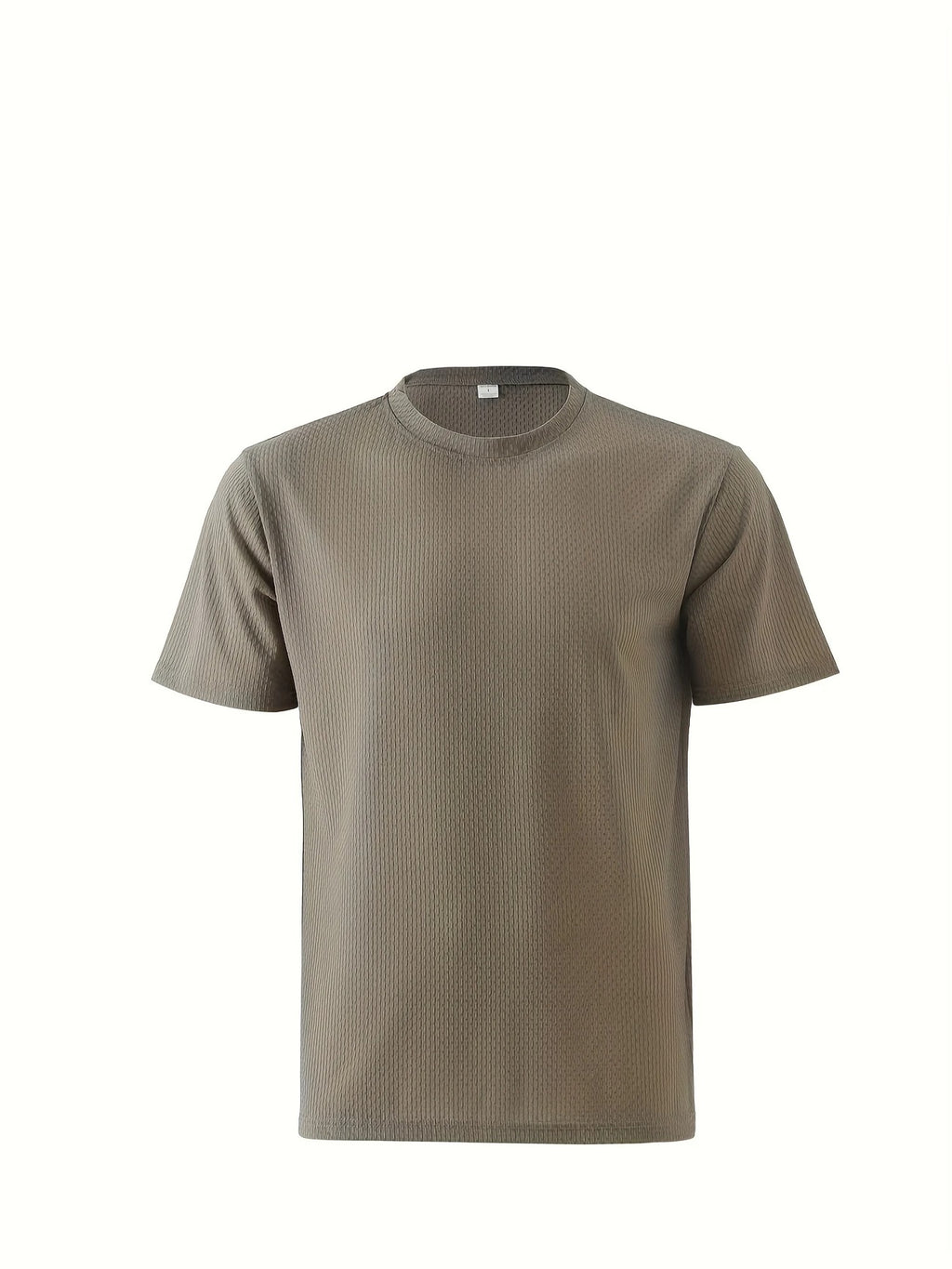 Men's Bamboo Stripe Short Sleeve T-Shirt Breathable, Stretchy Summer Casual Wear | 115 CSF