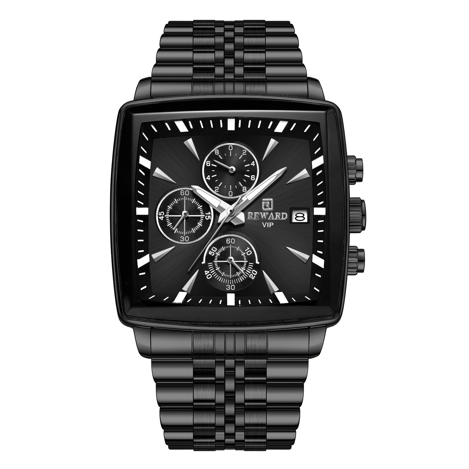 Mens black hotsell waterproof watch