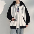Men’s Casual Zipper Cardigan Jacket Woven Sports Hoodie Sweatshirt | JQN-3243