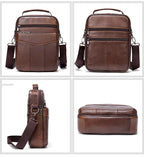 Premium Business Leather Shoulder Bag for Men Stylish & Durable for Work & Travel | 7456