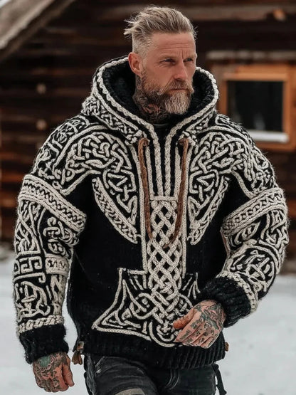 3D Digital Print Hooded Sweatshirt | Unisex Oversized Pullover