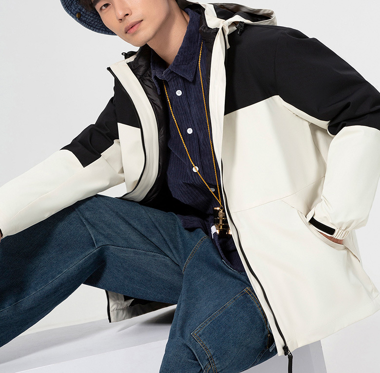 Premium 3-in-1 StormGuard Jacket | 8000mm Waterproof Down-Filled Parka with Detachable Inner Layer | TSL-C05Y