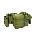 Outdoor Tactical Belt with Harness – Multi-Function Military Waist Pack | AKM-106