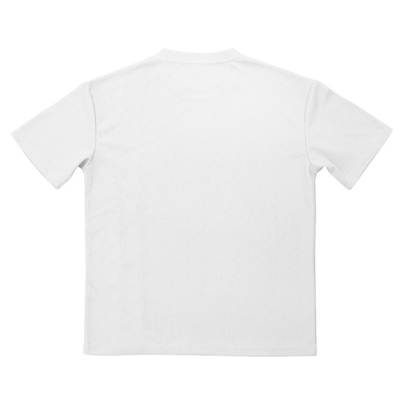 Men's Waffle Texture Lounge Set - 2025 Spring Summer Casual Two-Piece Outfit | CY20