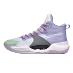 Men's Luminous High-Top Basketball Shoes Ultra-Light Winter Mesh Training & Casual Sneakers | 8012