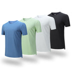 Men’s Lightweight Athletic T-Shirt – Short Sleeve Stretchy Summer Running & Fitness Tee | DT24202