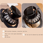 Unisex Cooling Fishing Fan Hat Summer Outdoor Adjustable Fan Bucket Hat with Face Cover - UV Protection