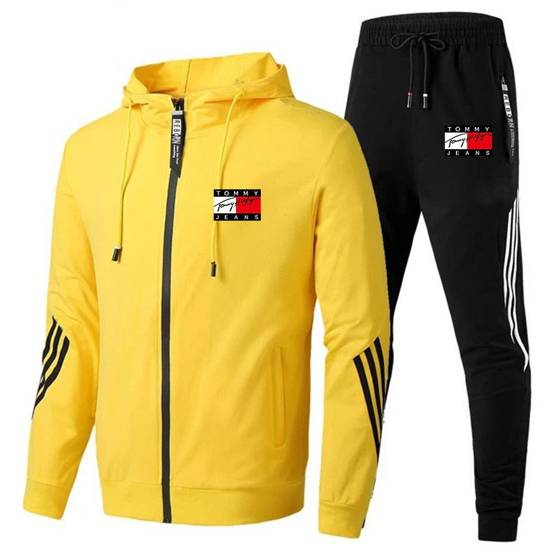 Men's Tracksuit | Zipper Hoodies | Sweatpants Jogging set
