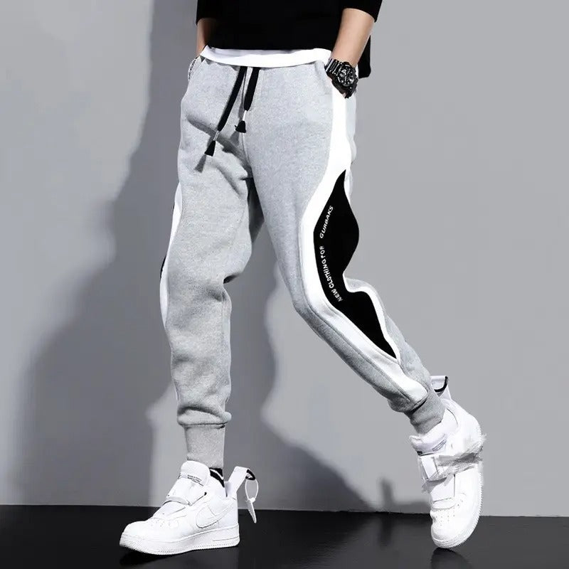 Men's Sports Trousers Stretch Pants Slim Jogging Training Running Sweatpants | K905