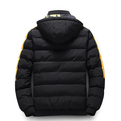 Men's Hooded Puffer Jacket Casual Regular Fit Winter Coat Down Jacket | 2021/TL