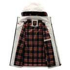 Winter Jacket Hooded Causal Warm Hooded Thick Windbreaker Coat | 8889