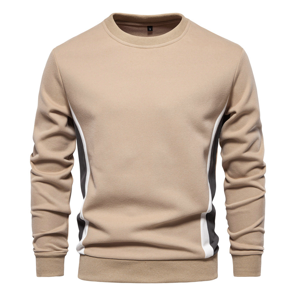 Men's Winter Sweatshirts Crew Neck Casual Pullover Long Sleeve Cotton Jumper Top | HD136