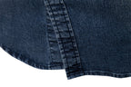 Men's Slim-Fit Denim Shirt - 2025 Spring Casual Long Sleeve Top | 6036