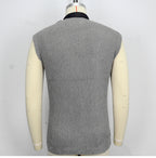 Stylish Men’s Woolen Knit Vest Slim Fit Wool Vest Perfect for Fall & Winter | SY0163