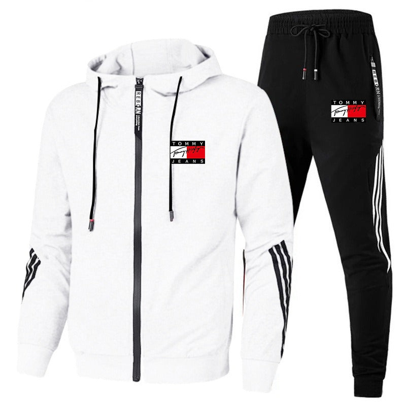 Men's Tracksuit | Zipper Hoodies | Sweatpants Jogging set