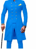 Men's Double Breasted Tuxedo Suits Wedding Groom Slim Jacket+ Pant | 1873