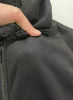 Men's Winter Faux Fur Coat - Thick, Warm Wool & Leather Jacket for Ultimate Comfort | D3763