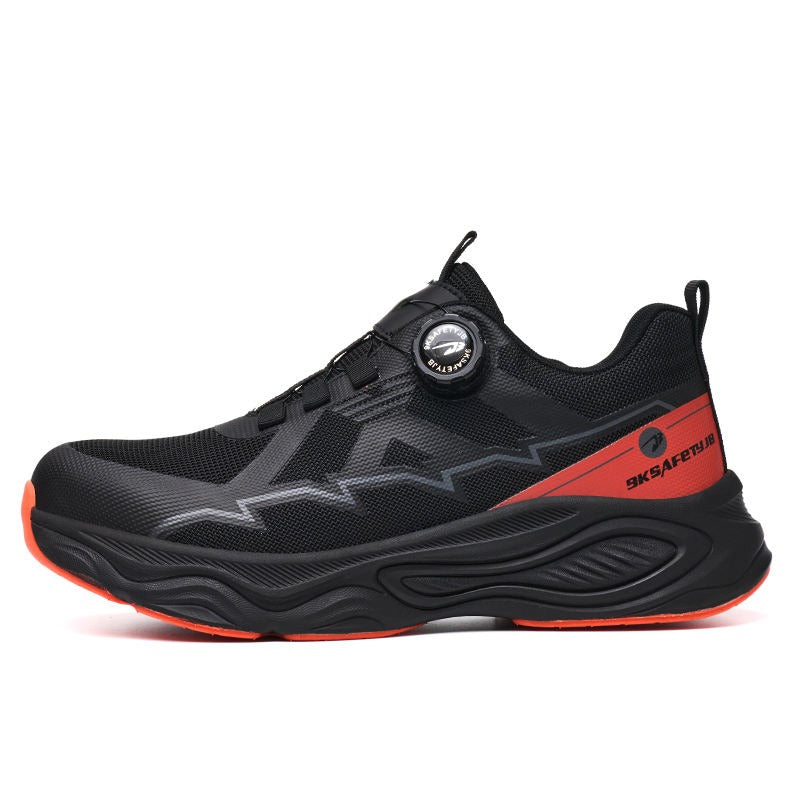 Men's Steel Toe Safety Boots: Anti-Smash & Anti-Puncture Kevlar Sole Protection Safety Boots | 7928