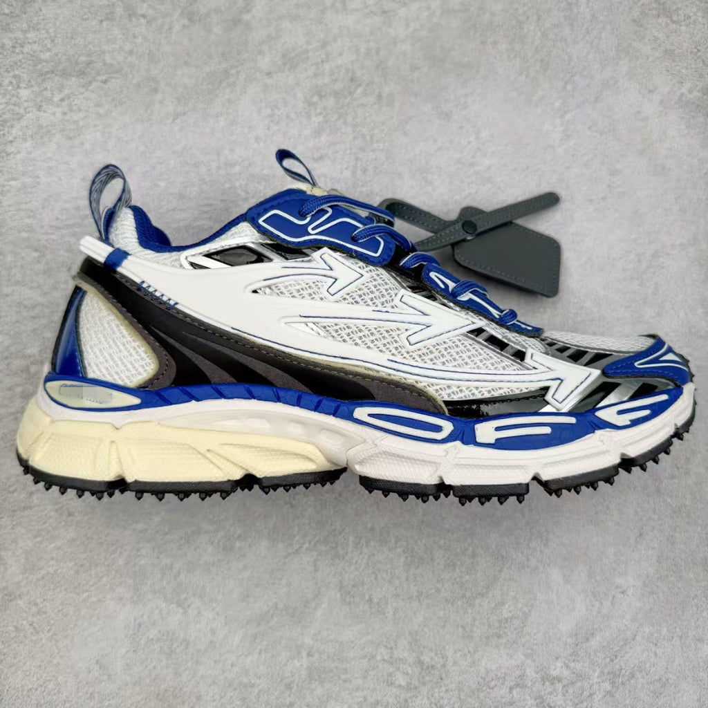 Off-White Premium Chunky Dad Sneakers Unisex Thick-Sole Casual Shoes Arrow Design Height-Increasing Trainers