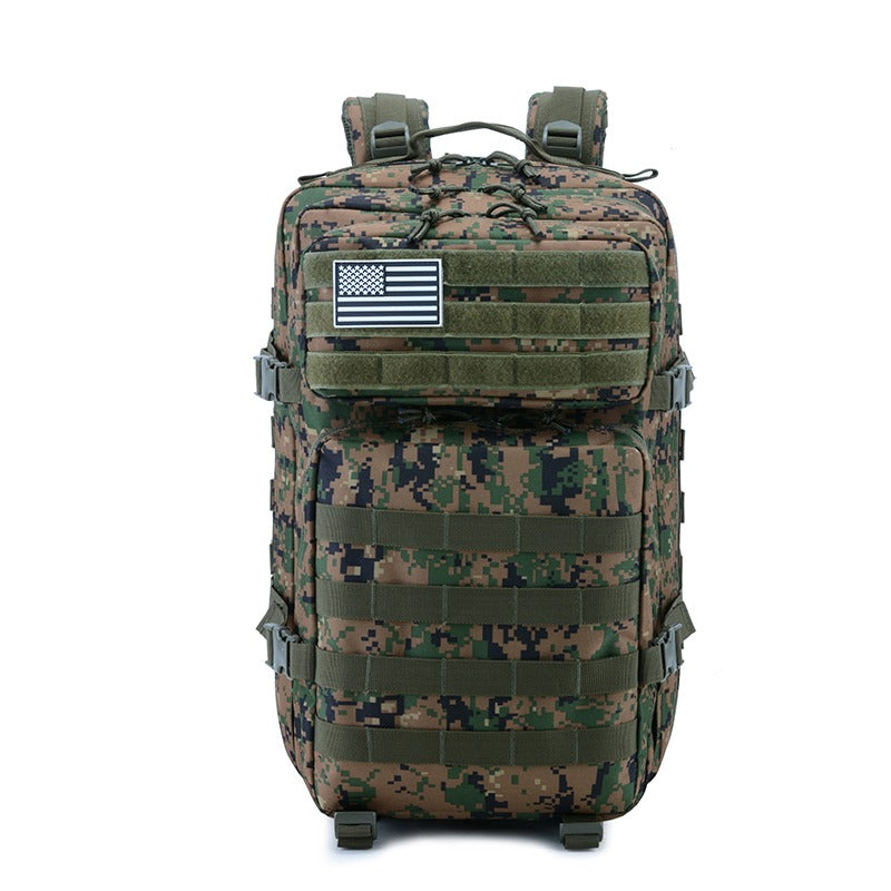 New Trending Portable Molle Bag 45L Mountain Travel Luggage Oxford Tactical Backpack