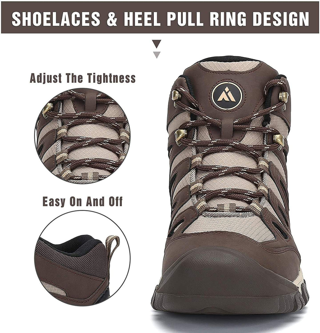 Men Breathable Waterproof Durable Toe Anti Slip Safety Trekking Hiking Shoes