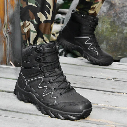 Bottes de combat tactiques Mil-Com de qualité supérieure avec fermeture éclair latérale | 705