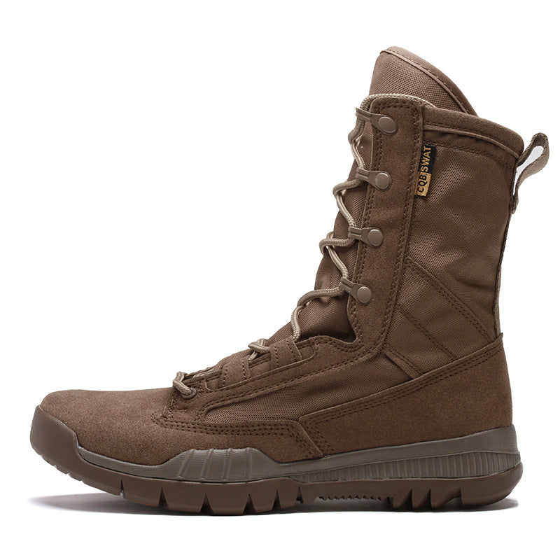 Men's Military Tactical Boots | Outdoor Combat Desert Boots | Slip-Resistant Hiking Work Boots | 31006