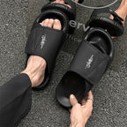 Men’s Suede Leather Fisherman Sandals | Outdoor Slide Slippers with Arch Support | Summer Beach Casual Shoes for Men | T98-1