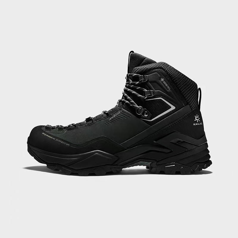KAI LAS MT5-GTX Mid Hiking Shoes Men's Waterproof Leather Trekking Boots Non-Slip Outdoor Trail Footwear