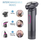 PRITECH Waterproof Cordless Hair Trimmer Rechargeable Stainless Steel Haircut Machine | PR-2888