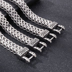 Men’s Viking Animal Bracelet Wolf, Eagle, Snake Stainless Steel Bracelet | KB179515-MZOZ
