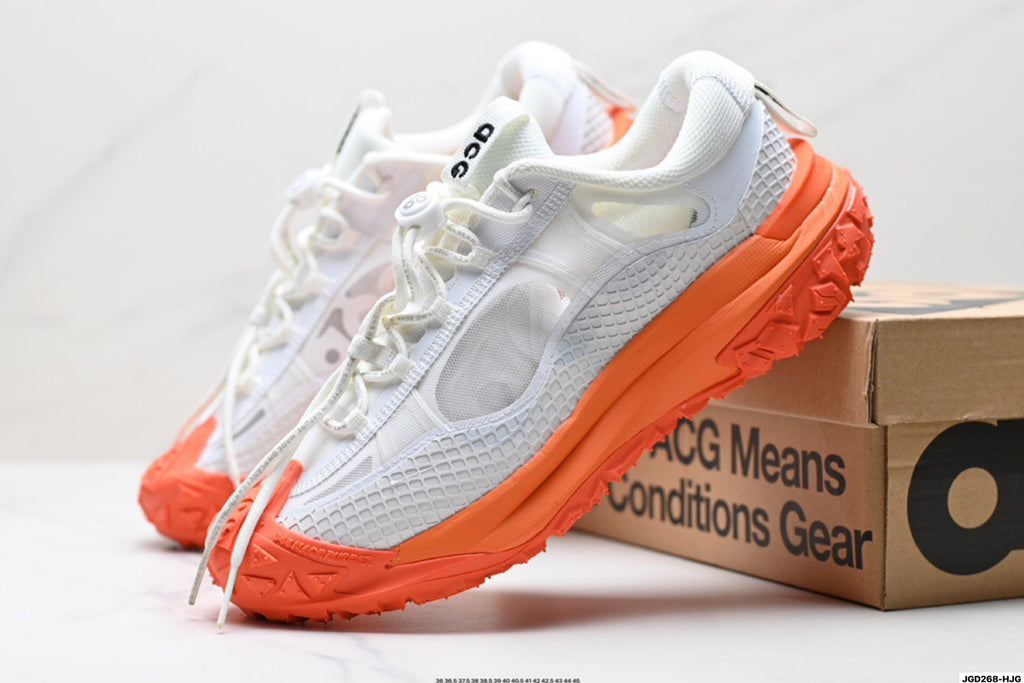 ACG Mountain Low-Top Hiking Shoes | Water-Resistant Leather & Fabric Trail Runners | Anti-Slip Outdoor Sports & Travel Sneakers | 666