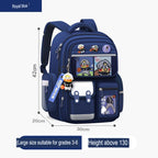 Kulomi Kids’ School Backpack – Lightweight, Ergonomic & Spine-Support Design for Children | 1-602
