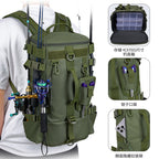 HENGTU Waterproof Fishing Backpack – Wet-Dry Separation Lure Bag | 730