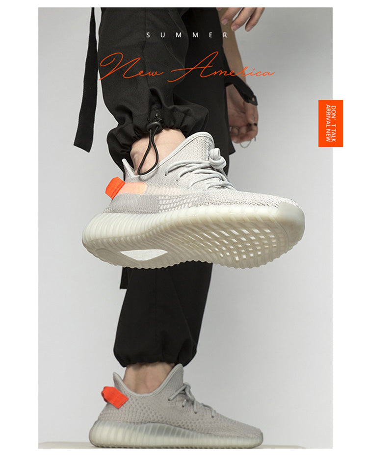 Unisex Premium Flyknit Running Shoes – All-Season Comfort Trainers | 350