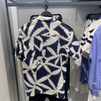 Designer Cotton Shirt for Men – Luxury Embroidery Chemise Pour Homme | ZH-8328