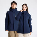 DZRZVD 3-in-1 Down Jacket | 5000mm Waterproof Trekking Coat with Detachable Down Layer | All-Season Outdoor Protection | 250826