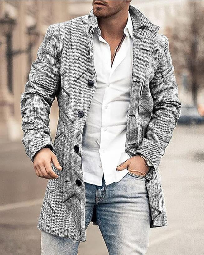 High Quality Men Wool Coat Winter Beautiful New Design Overcoat | K5